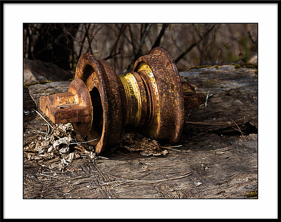 14x11 Black Framed Rusty Stuff 2
