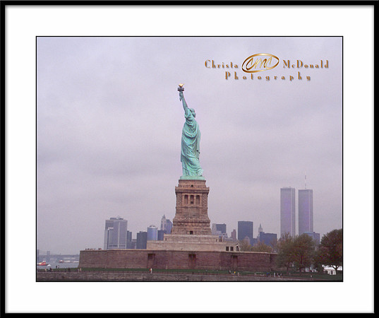 Statue of Liberty & Trade Centers