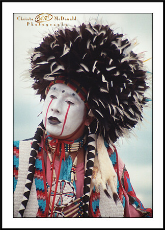 Sad Native American Dancer
