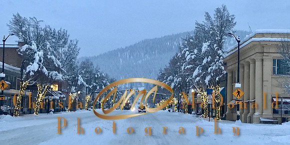 Winter pic of Main Street Colville January 2020 10x5